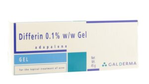 Adapalene gel (generic Differin)